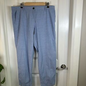 Talbots Relaxed Lightweight Chinos Chambray Women’s Size 16